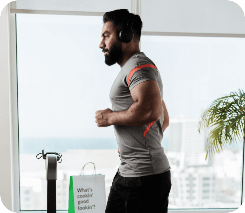man training