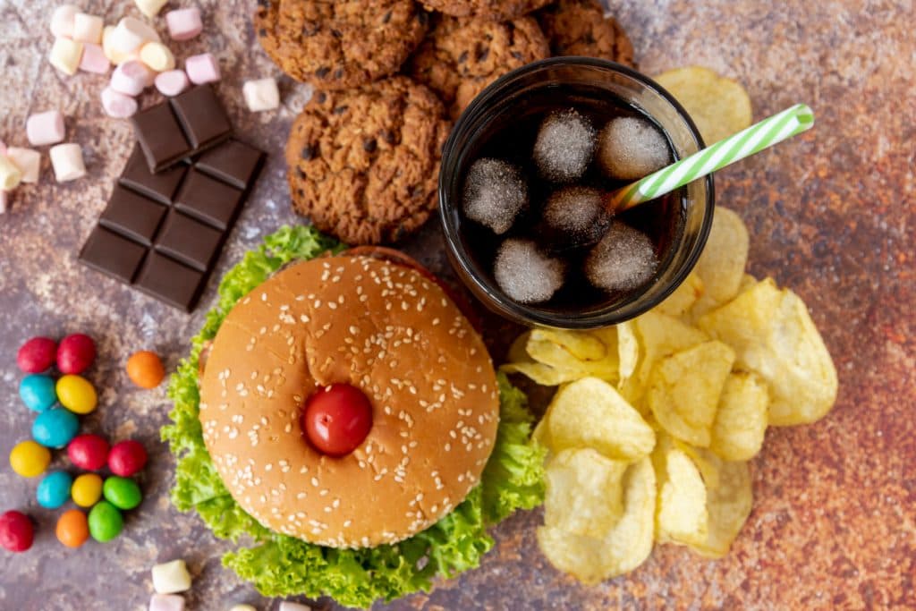 unhealthy snacks 