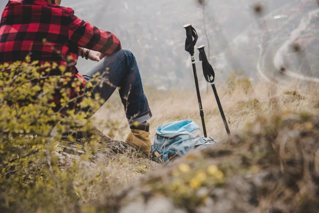 hiking for depression